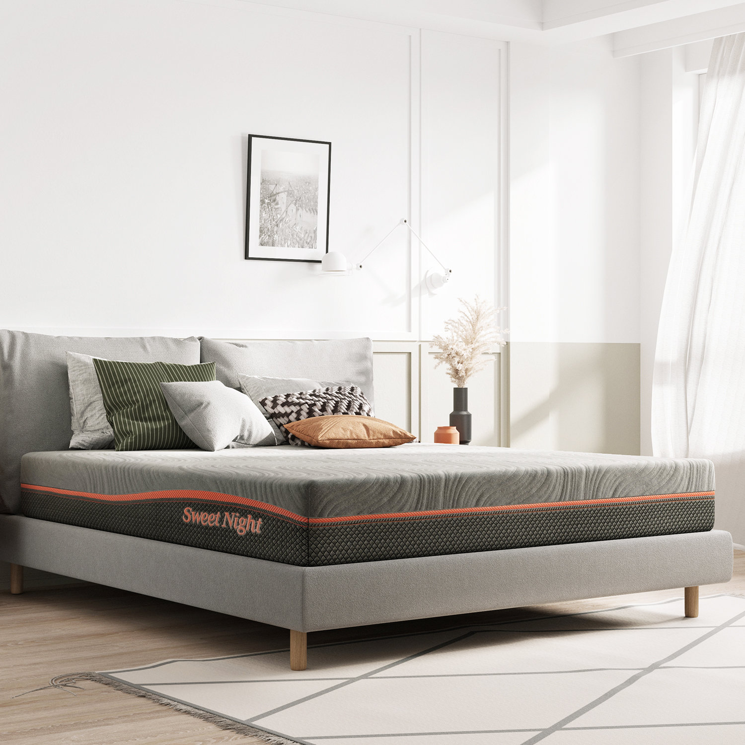 Home Two Sided 10 Medium Gel Memory Foam Mattress Reviews Wayfair